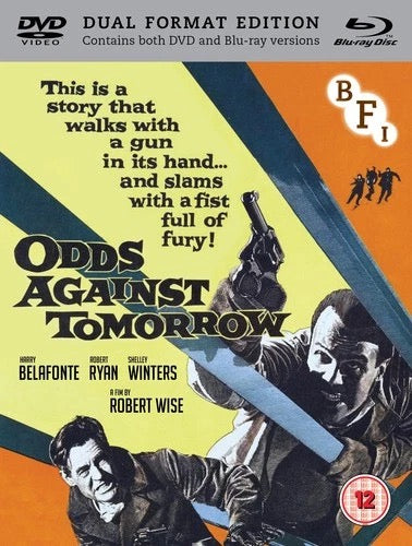 Image of Front Cover of 2xBlu-Ray - VG+/VG+ - ROBERT WISE, Odds Against Tomorrow (BFI; BFIB1263, UK , Dual Format DVD + Blu ray), ,  - 3536056E