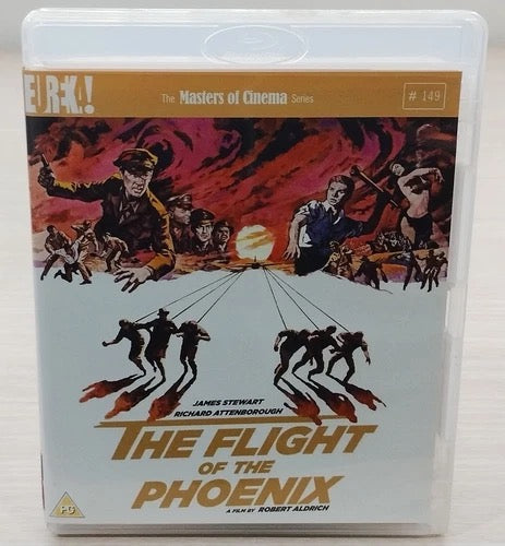 Image of Front Cover of Blu-Ray - VG+/VG+ - ROBERT ALDRICH, The Flight Of The Phoenix (Eureka!; EKA70224, UK 2016 Reissue, Booklet), ,  - 3516168C