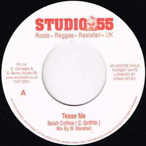 Image of Front Cover of 7" - /VG+ - SELAH COLLINS / 55 PLAYERS OF INSTRUMENTS, Tease Me / Tease Dub (Studio 55; CAT 5521, UK 2005), ,  - 3556070S