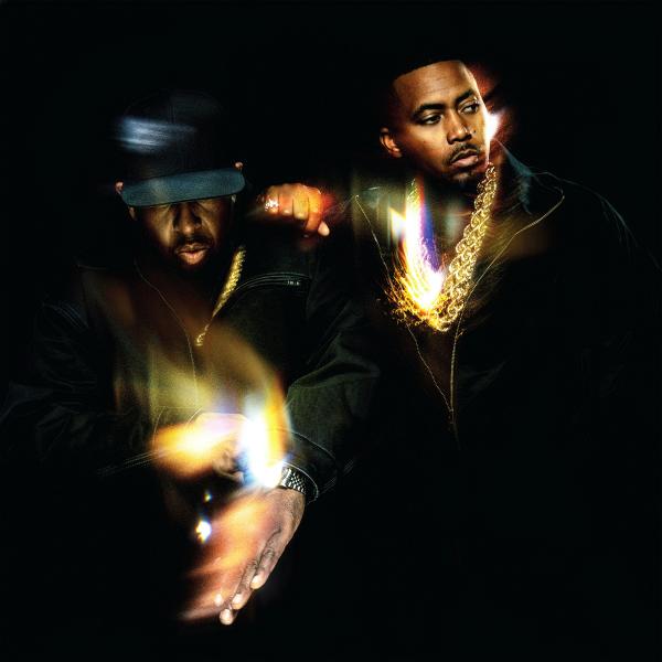 Image of Front Cover of 2xLP - VG/EX - NAS AND DJ PREMIER, Light-Years (Mass Appeal; MSAP186D2VAR1, Europe 2026 Reissue, Gatefold, Insert, 2 x 12" LP, Red Sunset Vinyl), Opened instore. Small puncture at top left side of gatefold, not very noticeable.,  - 3516018C