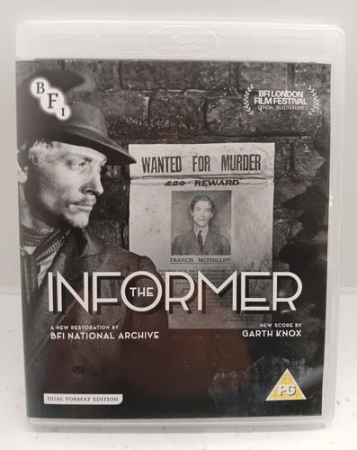 Image of Front Cover of Blu-Ray - VG+/VG+ - ARTHUR ROBISON, The Informer (BFI; BFIB1242, UK 2017 Reissue, Booklet, With DVD), ,  - 3516214C