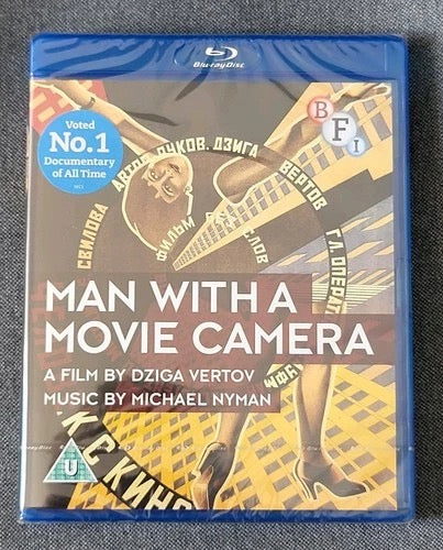Image of Front Cover of Blu-Ray - VG+/VG+ - DZIGA VERTOV, Man With A Movie Camera (BFI; BFIB1213, UK 2015 Reissue, Booklet), ,  - 3516216C