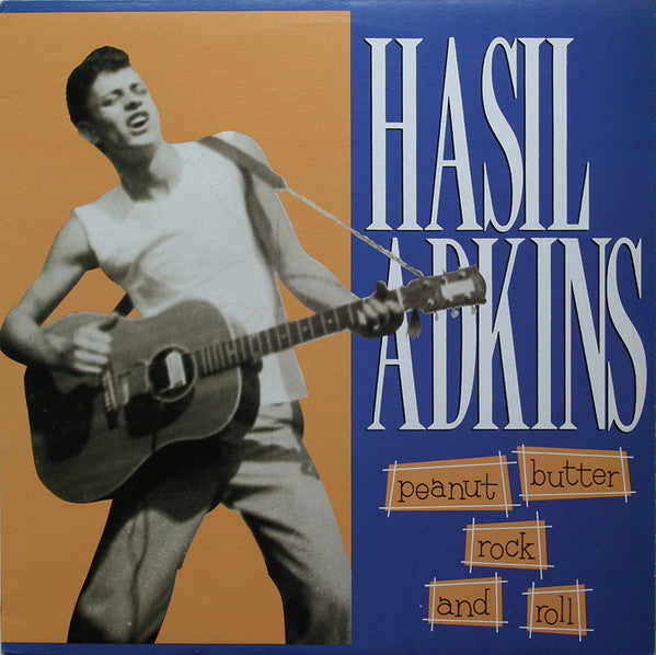 Image of Front Cover of LP - VG+/VG+ - HASIL ADKINS, Peanut Butter Rock And Roll (Norton Records; ED-216, US Reissue), ,  - 3546137S