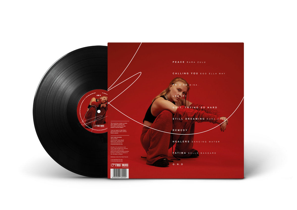 Image of Back Cover of LP - VG+/EX - ALLYSHA JOY, Torn : Tonic (First Word Records; FW250, UK 2022, Picture Sleeve, Inner), Sleeve has small marks here and there but looks great. Disc looks unplayed, Delivered unfiltered, straight from the soul,  Torn : Tonic' pulls us into a 10 track journey that weaves through the multiplicity of letting go, standing tall, and creating space all at once. The album's expansive and vivid exploration of healing examines the power that comes with accepting the complexity of c