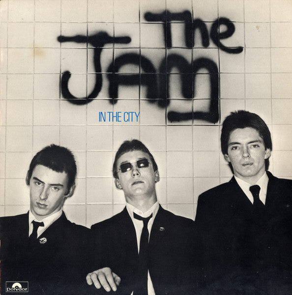 Image of Front Cover of LP - VG/VG+ - THE JAM, In The City (Polydor; 2383 447, UK 1977, White Polydor Logo on FRont Sleeve), Gold 'Limited Edition Special Price' Stamp on Front Sleeve,  - 3526101E