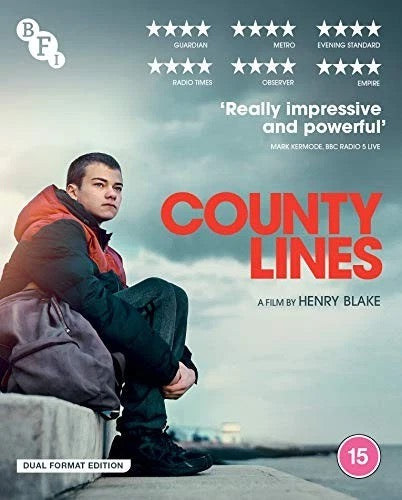 Image of Front Cover of Blu-Ray - VG+/VG+ - HENRY BLAKE, County Lines (BFI; BFIB1392, UK 2021 Reissue, Booklet, With DVD), ,  - 3516289C