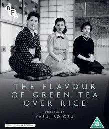 Image of Front Cover of Blu-Ray - VG+/VG - YASUJIRO OZU, The Flavour Of Green Tea Over Rice (BFI; BFIB1379, UK 2020 Reissue, Booklet), ,  - 3516290C