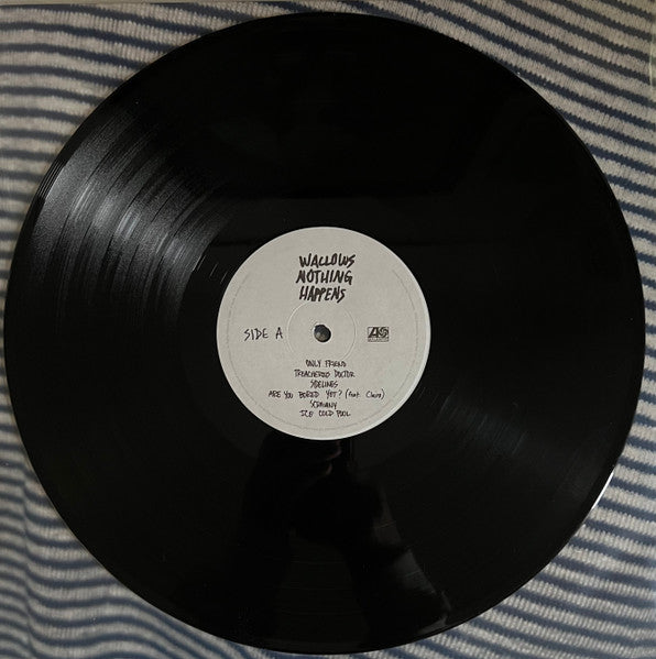Image of Label Cover of LP - VG+/VG+ - WALLOWS, Nothing Happens (Atlantic; 585083-1, USA & Europe 2019, Poster), ,  - 3526104E