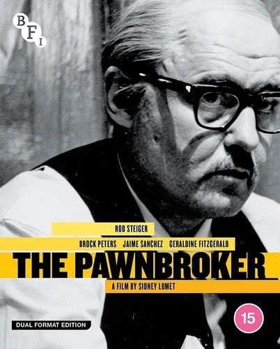Image of Front Cover of Blu-Ray - VG+/VG+ - SIDNEY LUMET, Pawnbroker (BFI; BFIB1420, UK 2021 Reissue, Booklet, With DVD), ,  - 3516293C