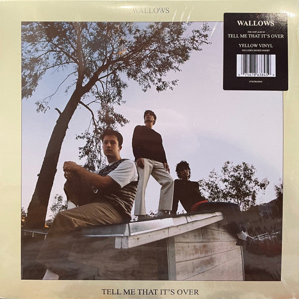 Image of Front Cover of LP - VG+/VG+ - WALLOWS, Tell Me That It's Over (Atlantic; 075678639364, UK, Europe & US 2022, Inner, NO INSERT, Yellow Vinyl), ,  - 3526105E