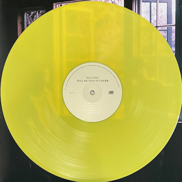 Image of Label Cover of LP - VG+/VG+ - WALLOWS, Tell Me That It's Over (Atlantic; 075678639364, UK, Europe & US 2022, Inner, NO INSERT, Yellow Vinyl), ,  - 3526105E