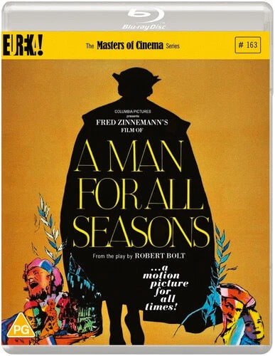 Image of Front Cover of Blu-Ray - VG+/VG+ - FRED ZINNEMANN, A Man For All Seasons (Eureka!; EKA70244, UK 2017 Reissue, Booklet, With DVD), ,  - 3516301C