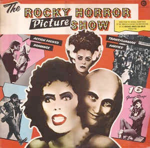 Image of Front Cover of LP - VG/G - VARIOUS, The Rocky Horror Picture Show (Ode Records; ODE 78332, UK 1975, Laminated Sleeve), ,  - 3516257C