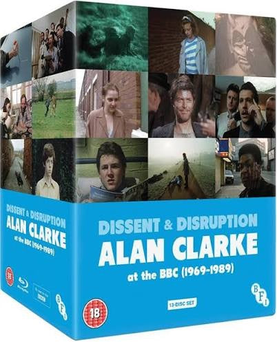 Image of Front Cover of 11xBlu-Ray - VG+/VG+ - ALAN CLARKE, Dissent & Disruption Alan Clarke At The BBC (1969-1989) (BFI; BFIB1250, UK 2016, Slipcase With OBI, Book, With DVDx2), ,  - 3516310C