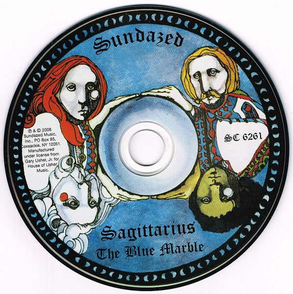 Image of Label Cover of CD - VG+/VG+ - SAGITTARIUS, The Blue Marble (Sundazed Music; SC 6261, US 2008), ,  - 3556071S