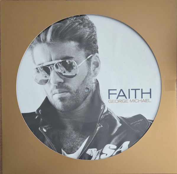 Image of Front Cover of LP - VG+/VG+ - GEORGE MICHAEL, Faith (Epic; 19802972901, Europe 2026 Reissue, Die Cut Sleeve, Insert, Picture Disc), ,  - 3516259C