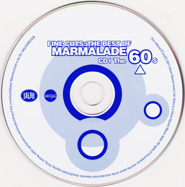 Image of Label Cover of CD - VG+/VG+ - THE MARMALADE, Fine Cuts: The Best Of Marmalade (Salvo; SALVOMDCD26, Europe 2011, Promo Only, Digipak), ,  - 3556072S