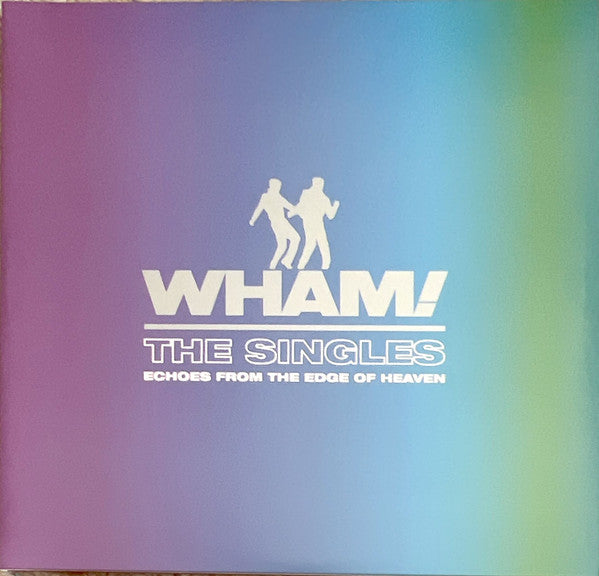 Image of Front Cover of 2xLP - EX/G+ - WHAM!, The Singles (Echoes From The Edge Of Heaven) (Sony Music; 19658735251, Europe 2023, Gatefold, 2 Inners, Violet Neon Vinyl), Unplesant looking manufacturing flaw accross side two but only really noticable between tracks. Still in shrinkwrap.,  - 3516260C