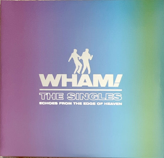 Image of Front Cover of 2xLP - EX/G+ - WHAM!, The Singles (Echoes From The Edge Of Heaven) (Sony Music; 19658735251, Europe 2023, Gatefold, 2 Inners, Violet Neon Vinyl), Unplesant looking manufacturing flaw accross side two but only really noticable between tracks. Still in shrinkwrap.,  - 3516260C