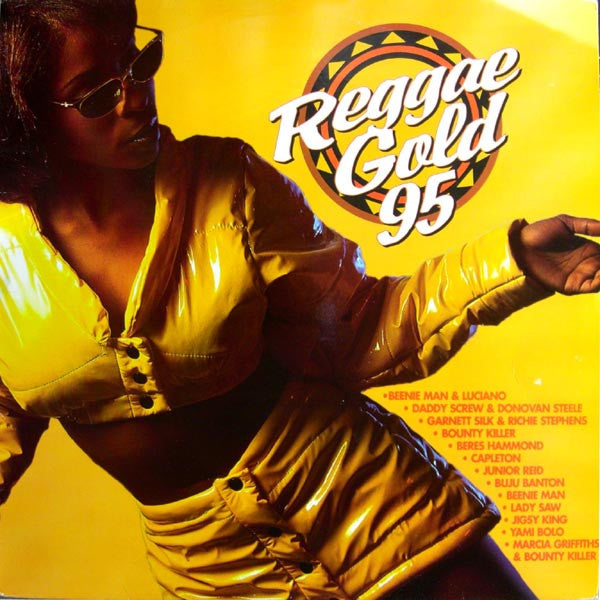 Image of Front Cover of 12" - VG/VG+ - VARIOUS ARTISTS, Reggae Gold 95 (VP Records; VPRL 1429, US 1995, Yellow Vinyl), ,  - 3526144E