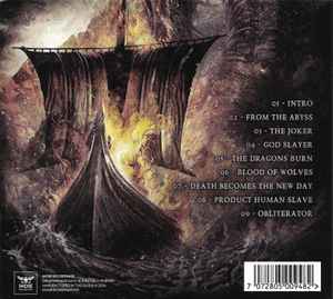 Image of Back Cover of CD - VG+/VG+ - VREDEHAMMER, God Slayer (Indie Recordings; INDIE349CD, Norway 2024, Digipak, Booklet), ,  - E