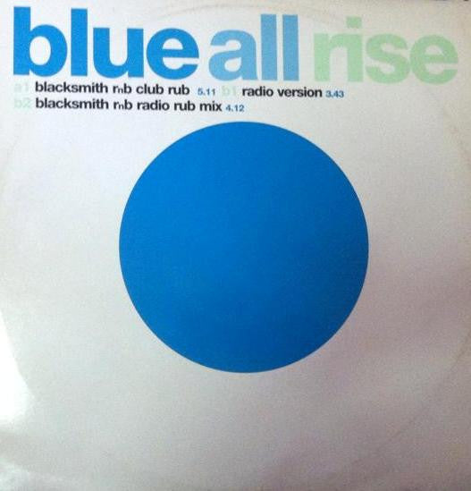 Image of Front Cover of 12" - VG+/VG+ - BLUE, All Rise (Virgin; 7243 8 97707 66 SINT 28, UK 2001, Picture Sleeve), ,  - 3516323C