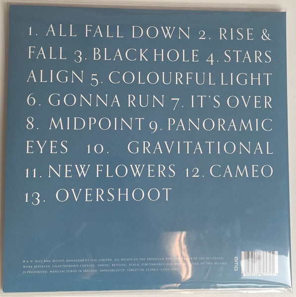 Image of Back Cover of 2xLP - NEW/NEW - TOM CHAPLIN, Midpoint Deluxe (Singed) (BMG; 538825720, Europe 2022, Insert, Limited Edition, Signed Lyrics Booklet, Disc 2 Single Sided, Ethched), ,  - 3436130E