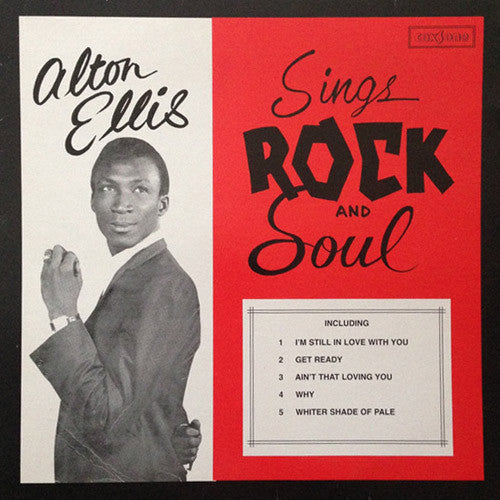 Image of Front Cover of LP - VG/VG+ - ALTON ELLIS, Sings Rock And Soul (Coxsone Records; CSL 8008, UK 2017 Reissue), WOL. WOC.,  - 3526227E