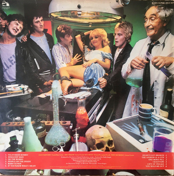 Image of Back Cover of LP - VG/VG+ - THE DP'S, If You Know What I Mean (Barn Records Ltd; 2314 107, UK 1978, AKA The Depressions), ,  - 3526176E