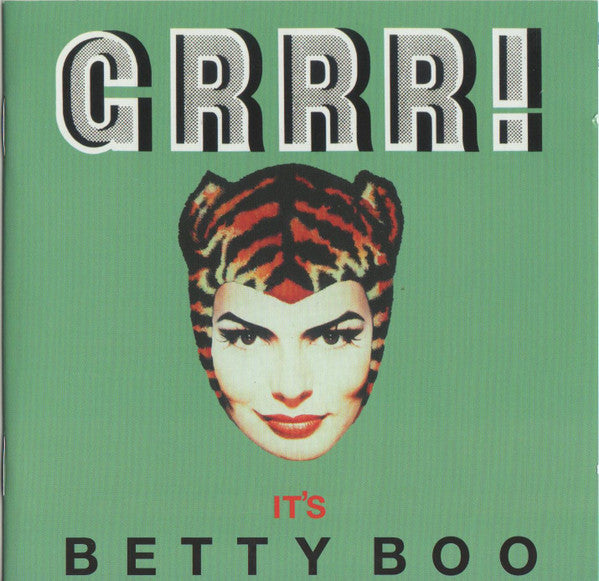 Image of Front Cover of CD - VG+/VG+ - BETTY BOO, Grrr! It's Betty Boo (Cherry Pop; WCRPOPD172, UK 2016), ,  - 3556096S