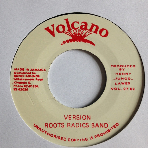 Image of Back Cover of 7" - /VG+ - MICHAEL PROPHET, Gunman (Volcano; none, UK ), ,  - 3526206E