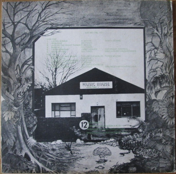 Image of Back Cover of LP - VG+/VG+ - VARIOUS ARTISTS, Music House Vol. 2 (Trojan Records; TBL 177, UK 1972, Laminated Front Sleeve), ,  - 3526230E