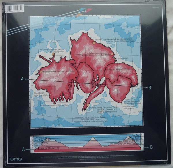 Image of Back Cover of LP - NEW/NEW - THOMPSON TWINS, Into The Gap (BMG; BMGCAT859LPX, Worldwide 2024, Remastered, Red Semi-Translucent, 140g Vinyl), ,  - 3436139E