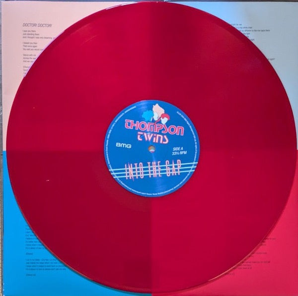 Image of Label Cover of LP - NEW/NEW - THOMPSON TWINS, Into The Gap (BMG; BMGCAT859LPX, Worldwide 2024, Remastered, Red Semi-Translucent, 140g Vinyl), ,  - 3436139E