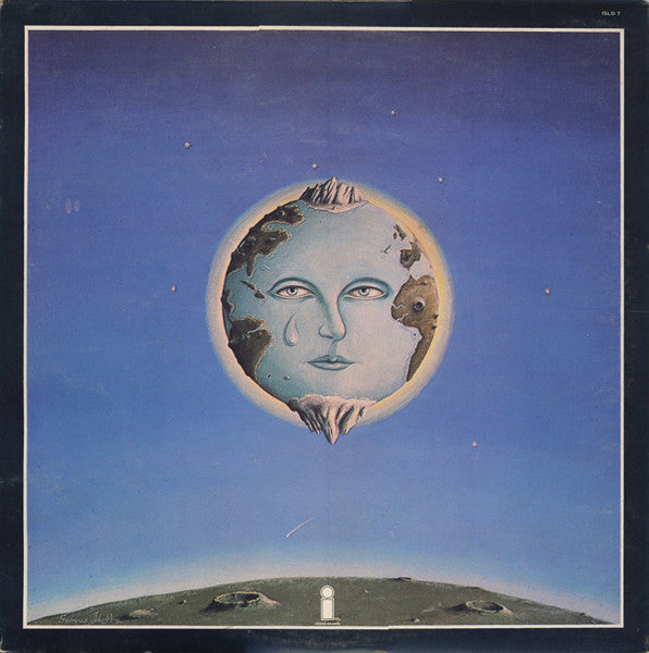 Image of Back Cover of 2xLP - G+/G+ - KING CRIMSON, The Young Persons' Guide To King Crimson (Island Orange Sunset, Blue Rim; ISLD 7, UK 1976, Gatefold, No Booklet), Edge and ring wear. Intact sleeve but small tear on spine. Lots of marks on discs.,  - 3546166S