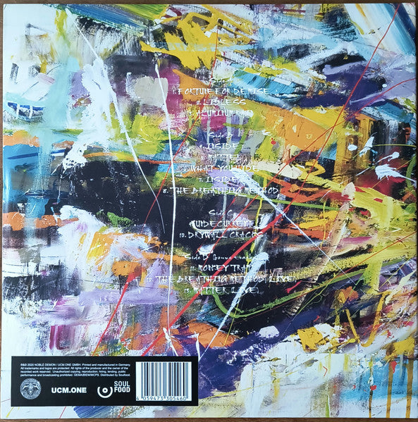 Image of Back Cover of 2xLP - EX/EX - HUMAVOID, Lidless (Noble Demon; ND014-3, Germany 2021, Gatefold, 2 Inners, Splatter Vinyl), ,  - 3526178E