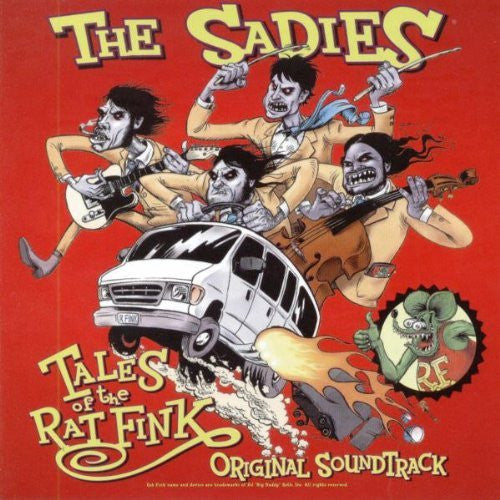 Image of Front Cover of LP - VG/VG+ - THE SADIES, Tales Of The Rat Fink - Original Soundtrack (Yep Roc Records; LP-YEP-2111, US 2006), Minor Creases on Sleeve,  - 3526179E