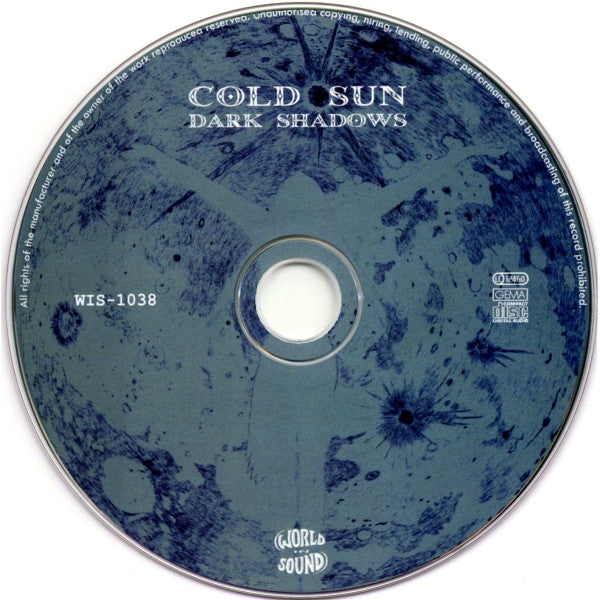 Image of Label Cover of CD - VG+/VG+ - COLD SUN, Dark Shadows (World In Sound; WIS-1038, Germany 2008, Jewel Case), ,  - 3536151E