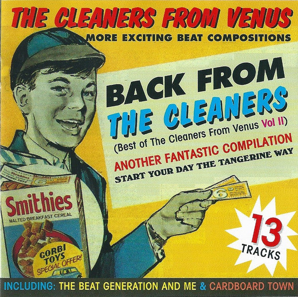 Image of Front Cover of CD - VG+/VG+ - THE CLEANERS FROM VENUS, Back From The Cleaners (Best Of The Cleaners From Venus Vol II) (Tangerine Records; TANG CD14, UK , Jewel Case), ,  - 3536152E