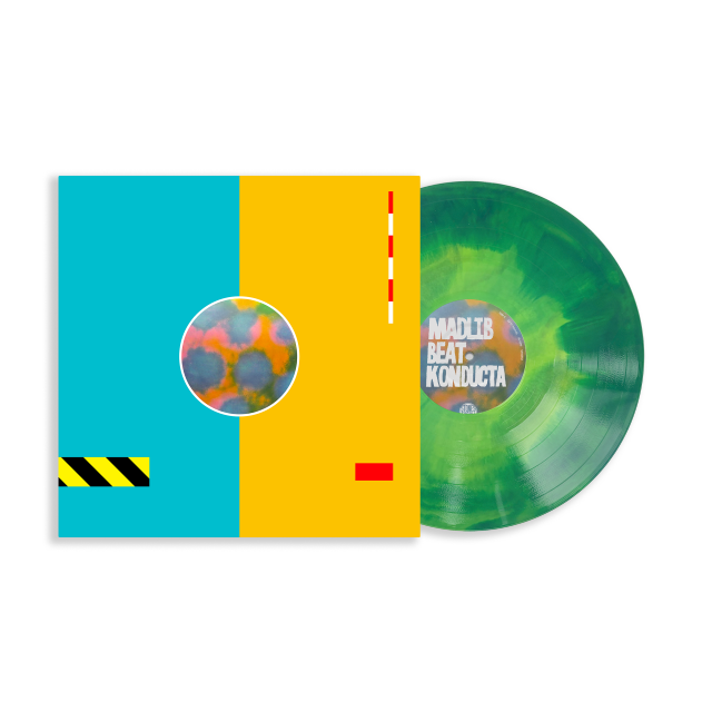 Image of Label Cover of 7xLP Boxset - NEW/NEW - MADLIB, Beat Konducta Box Set (Stones Throw Records; STH2528, UK 2026, Indie Exclusive, Northern Lights Green Vinyl and Black Vinyl), , A 7LP box set bringing together every volume of Madlib's Beat Konducta series for the first time in a deluxe heavyweight slipcase. Volumes 1-2, 3-4 and 5-6 appear as gatefold 2LP editions, while the box includes an exclusive Northern Lights green vinyl pressing of Vol. 0: Earth Sounds. - 9412050C