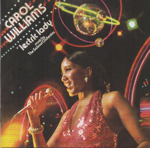 Image of Front Cover of CD - VG+/VG+ - CAROL WILLIAMS, 'Lectric Lady (Big Break Records; CDBBR 0236, UK 2014 Reissue, Jewel Case), ,  - 3516482C