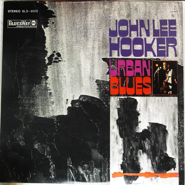 Image of Front Cover of LP - VG/VG - JOHN LEE HOOKER, Urban Blues (Bluesway; BLS-6012, US 1970 Reissue, Pasteback Sleeve, Company Inner), Cut-out (Hole punched) + edge wear. A few light marks to disc. Solid copy!,  - 3516463C