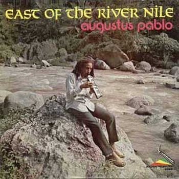 Image of Front Cover of LP - VG/G+ - AUGUSTUS PABLO, East Of The River Nile (Shanachie; PBL-1003, US 1989 Reissue), Lots of light lines, plays fine and above grade. Edge wear on sleeve.,  - 3516441C