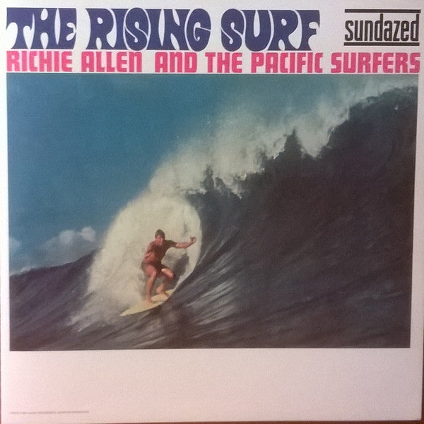 Image of Front Cover of CD - VG+/VG+ - RICHIE ALLEN AND THE PACIFIC SURFERS, The Rising Surf (Sundazed Music; SC 6238, US 2006 Reissue, Jewel Case), ,  - 3516473C