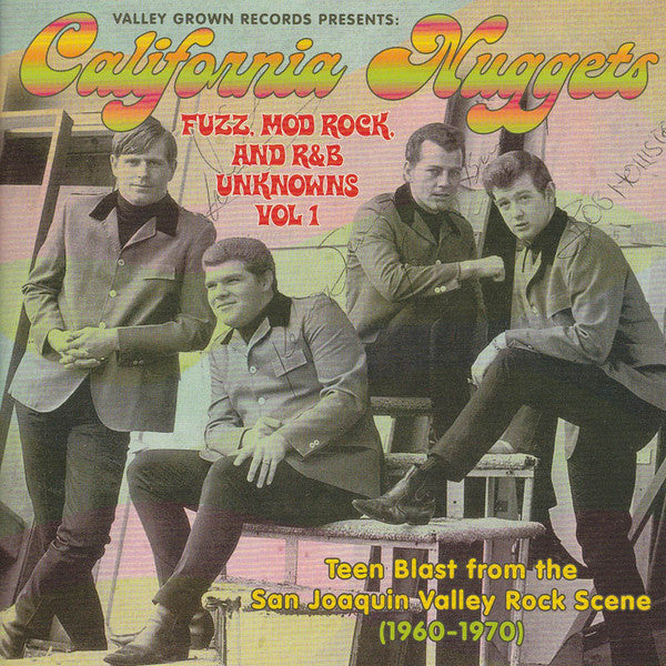 Image of Front Cover of CD - VG+/VG+ - VARIOUS, California Nuggets (Fuzz, Mod Rock, And R&B Unknowns Vol 1) (Valley Grown Records; none, US 2014, Jewel Case), ,  - 3516474C