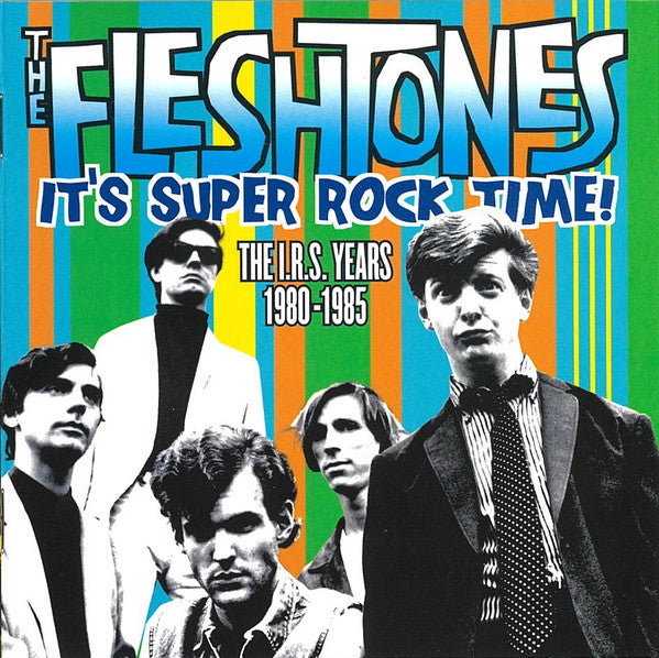 Image of Front Cover of CD - VG+/VG+ - THE FLESHTONES, It's Super Rock Time! (The I.R.S. Years 1980-1985) (Raven Records; RVCD-311, Australia 2010, Jewel Case), ,  - 3516480C