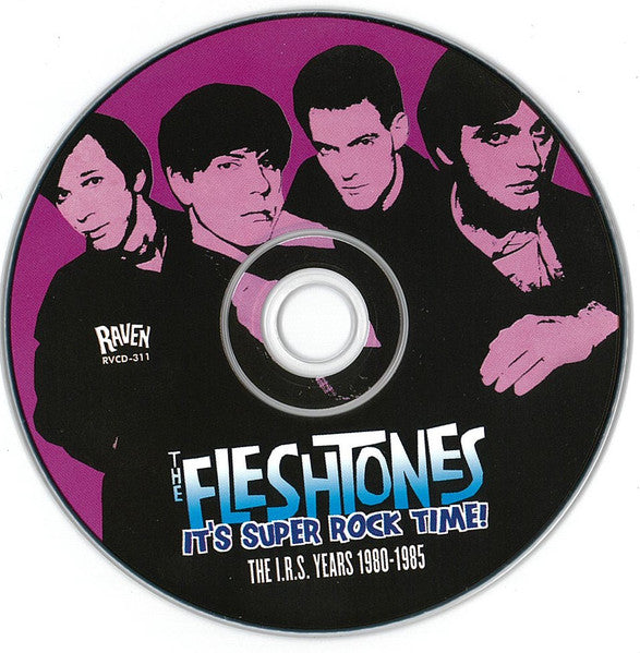Image of Label Cover of CD - VG+/VG+ - THE FLESHTONES, It's Super Rock Time! (The I.R.S. Years 1980-1985) (Raven Records; RVCD-311, Australia 2010, Jewel Case), ,  - 3516480C