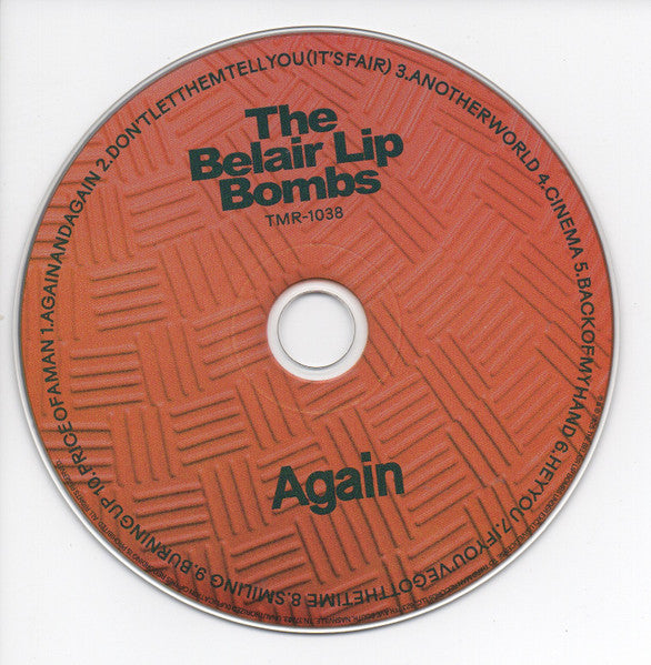 Image of Label Cover of CD - NEW/NEW - THE BELAIR LIP BOMBS, Again (Third Man Records; TMR1038, US 2025, Booklet), ,  - 3556136S