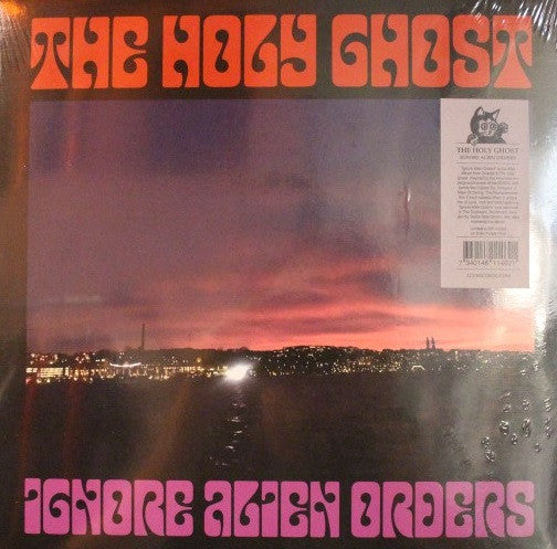 Image of Front Cover of LP - EX/EX - THE HOLY GHOST, Ignore Alien Orders (L vely; LLY063, Sweden 2023, Purple Vinyl, Ltd to 500), Opened Instore, Still In Stickered Shrinkwrap,  - 3546224S
