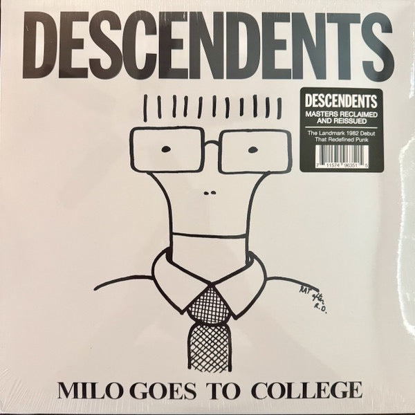 Image of Front Cover of LP - NEW/NEW - DESCENDENTS, Milo Goes To College (ORG Music; ORGM-2330, US 2025 Reissue, Insert), ,  - 3536179E
